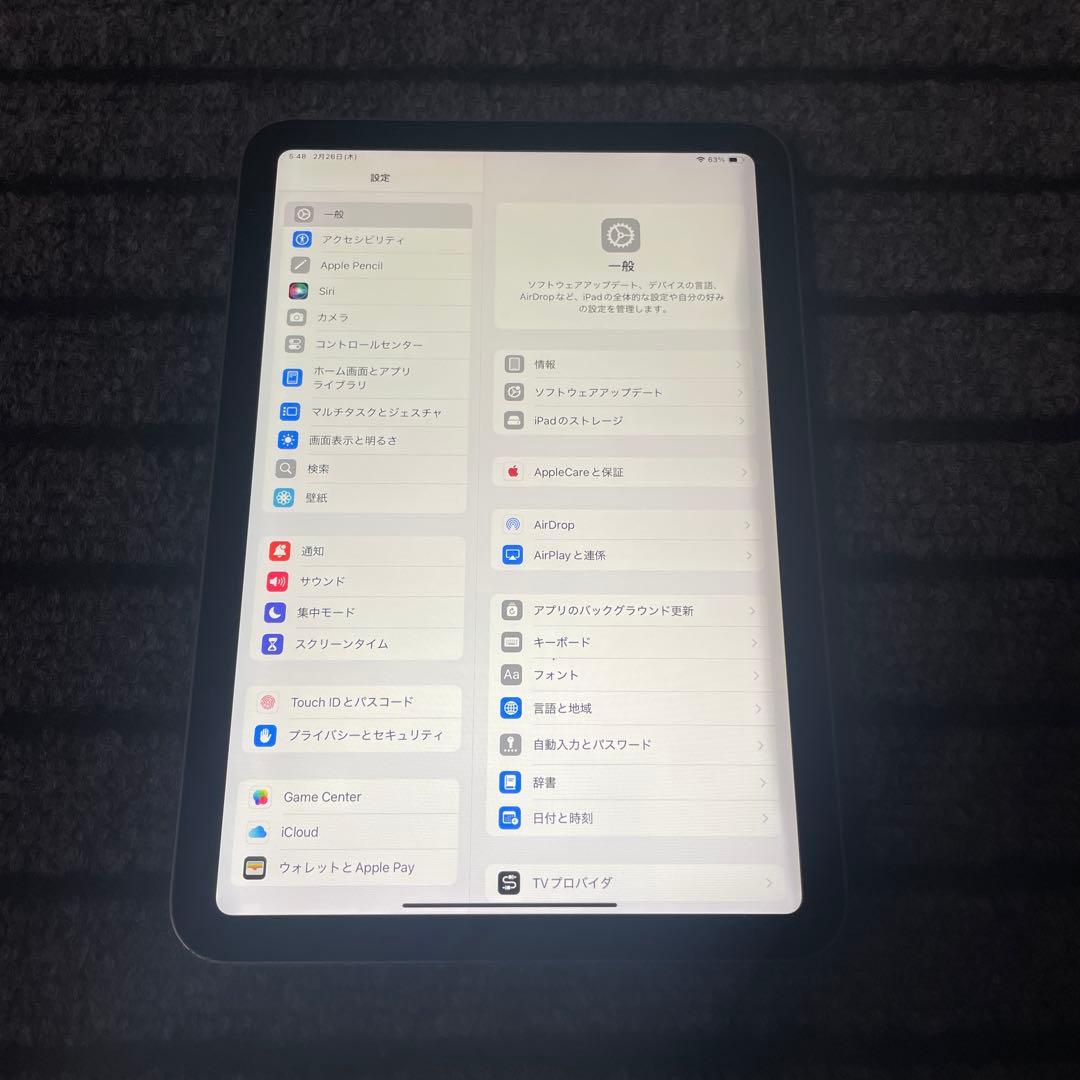72 iPad mini6 6世代 256GB Wi-Fi スペースグレイ
