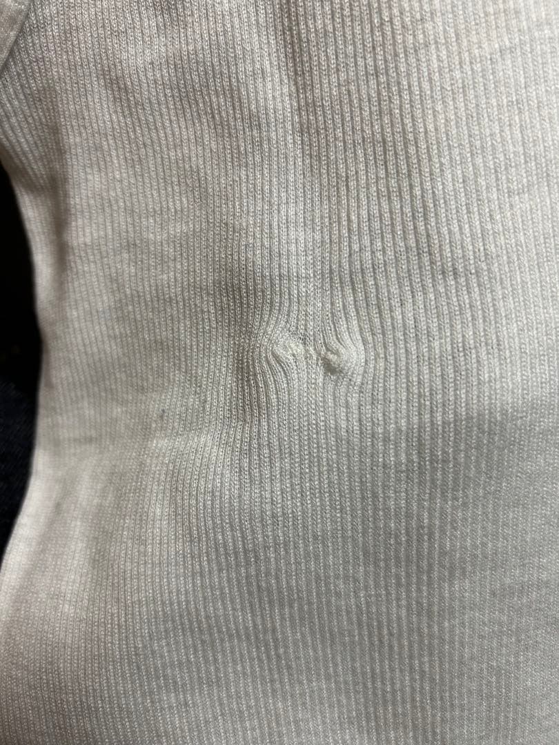 40s- 50s ビンテージ　Hanes ホワイト タンクトップ