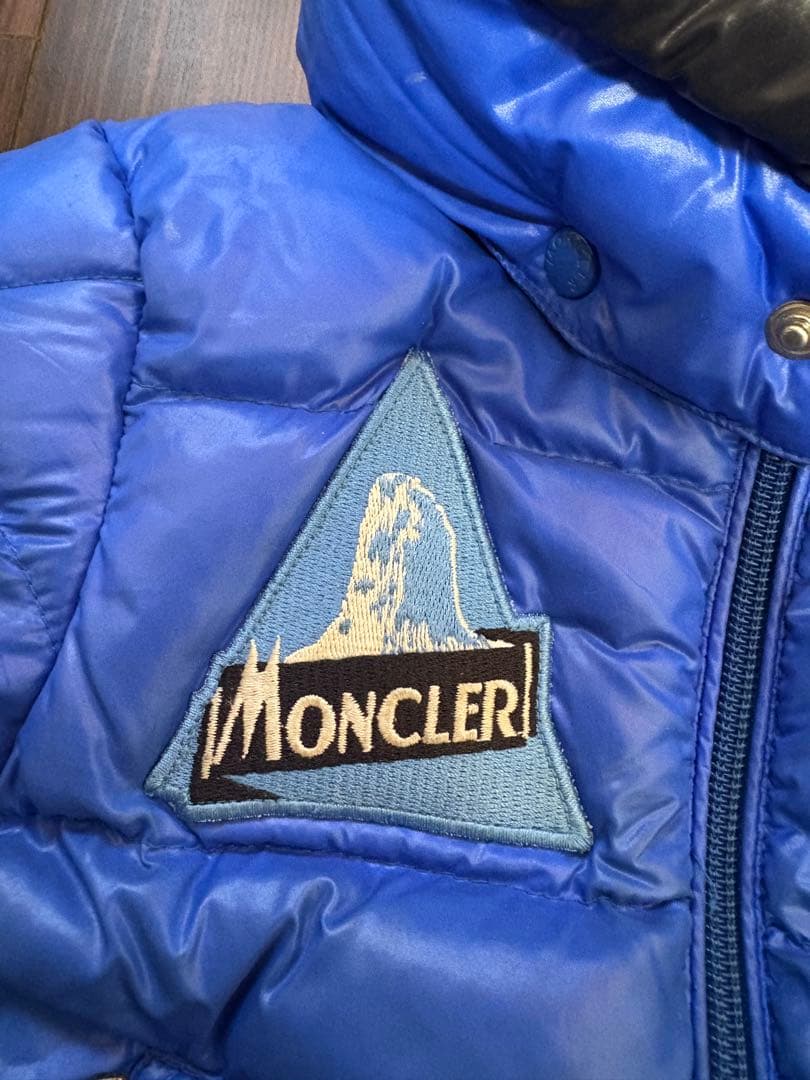 MONCLERモンクレール ダウンジャケット キッズ 92cm ブルー