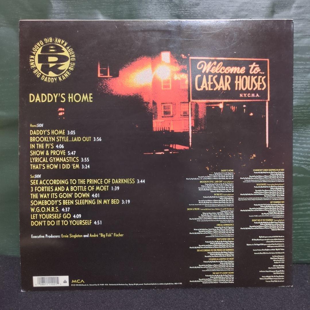 Big Daddy Kane 「DADDY'S 」LP