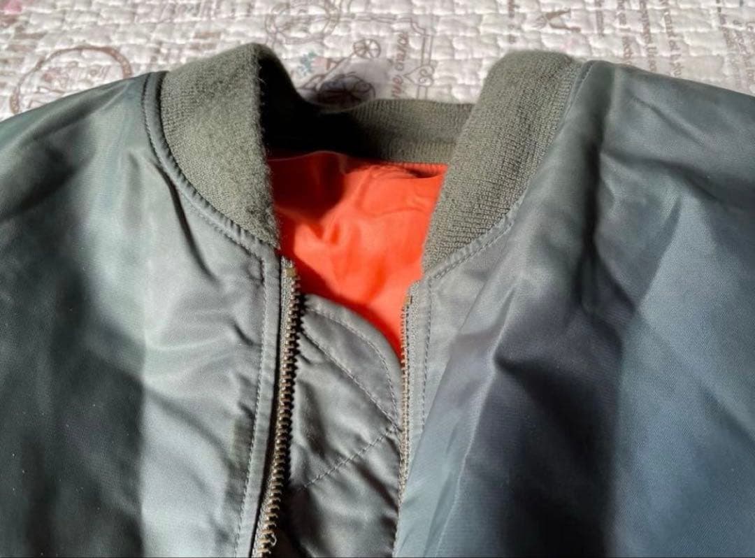 90s 米軍vintage USAF MA-1フライトジャケット YKKジップ