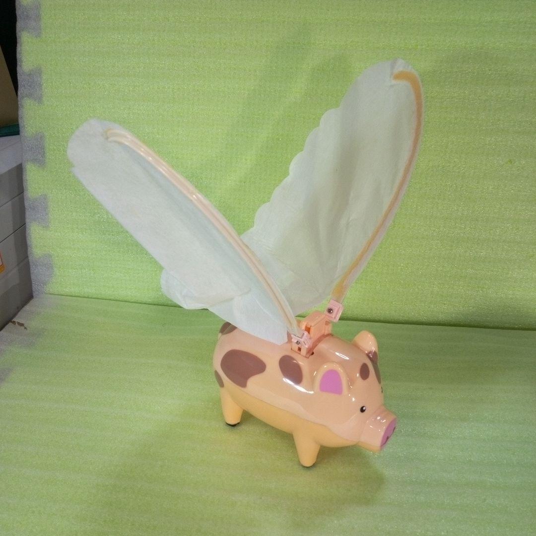 Flying Pig　フライングピッグ　レトロなおもちゃ？　玩具　※ジャンクです