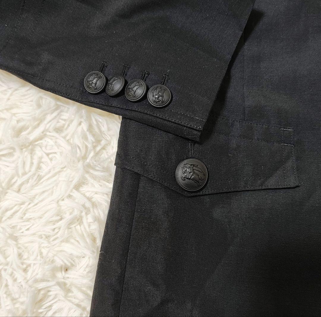 BURBERRY BLACK LABEL リネン混 サファリジャケット M