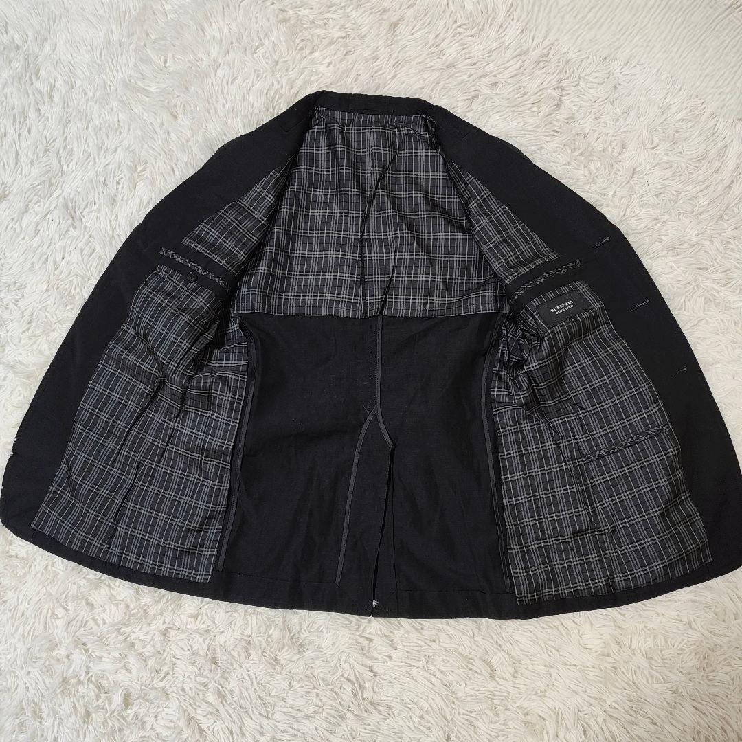 BURBERRY BLACK LABEL リネン混 サファリジャケット M