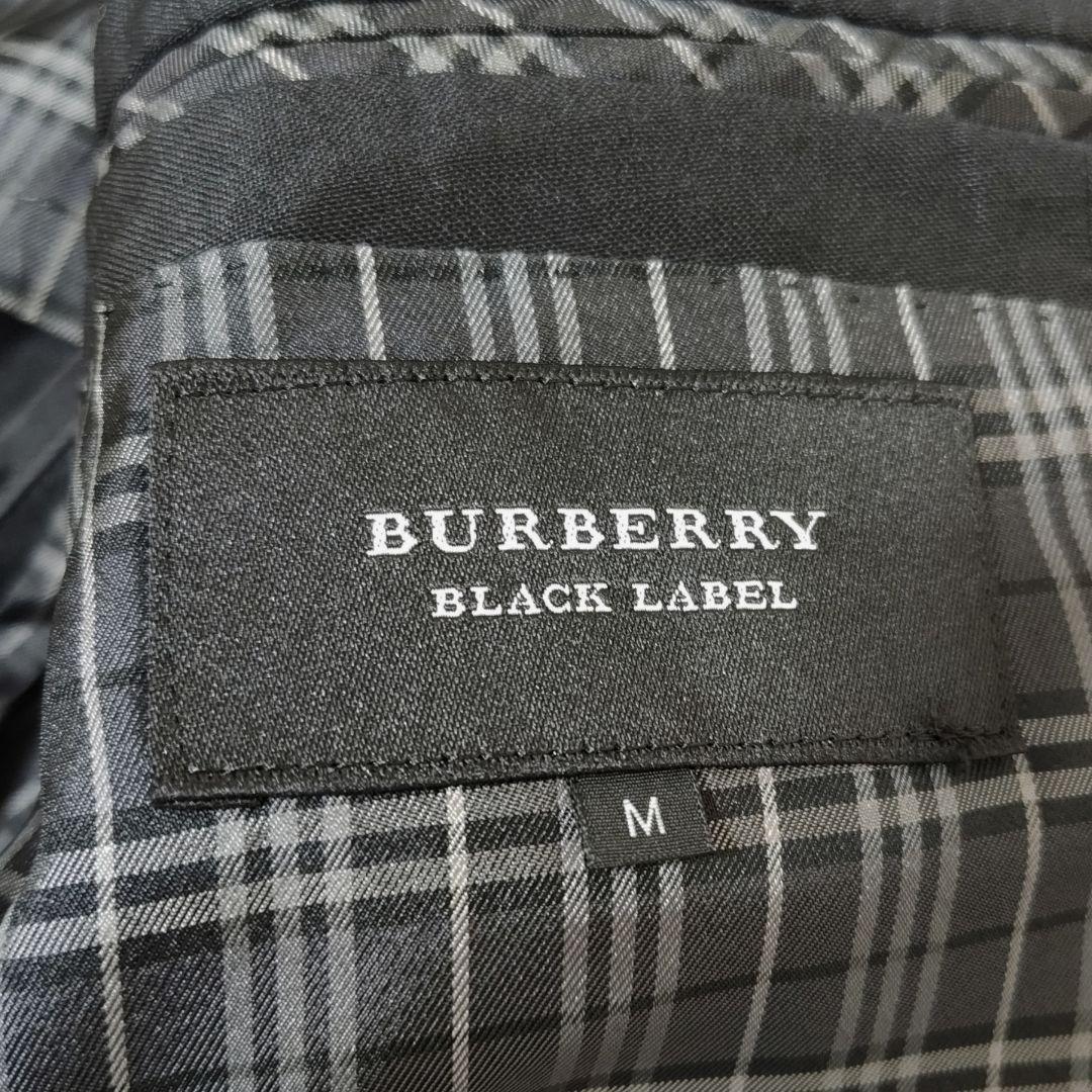 BURBERRY BLACK LABEL リネン混 サファリジャケット M