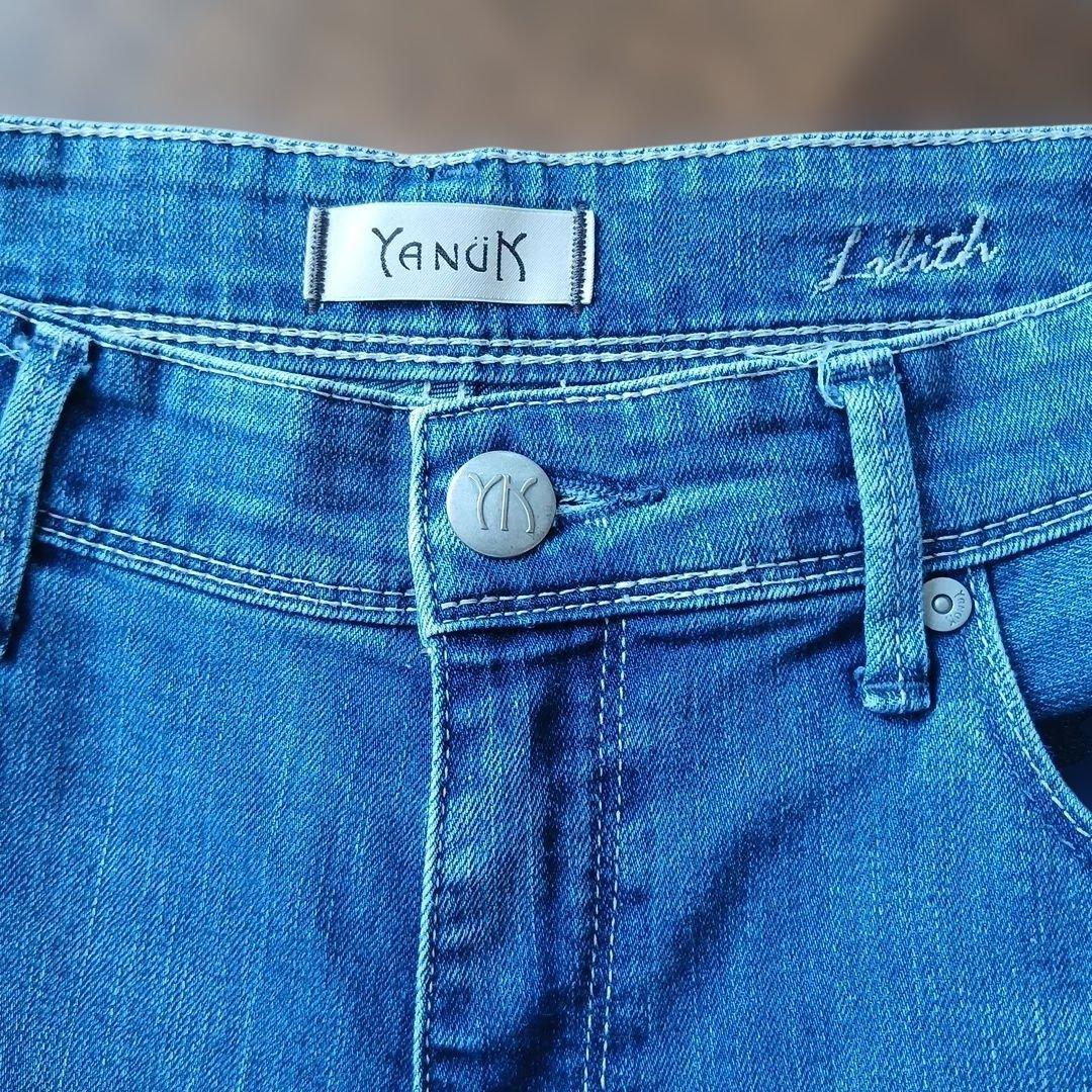 YANUK ストレートデニム ブルー サイズ２７