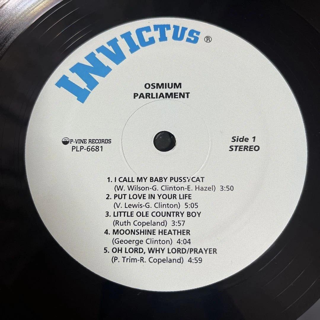 洋楽 Parliament Osmium LP
