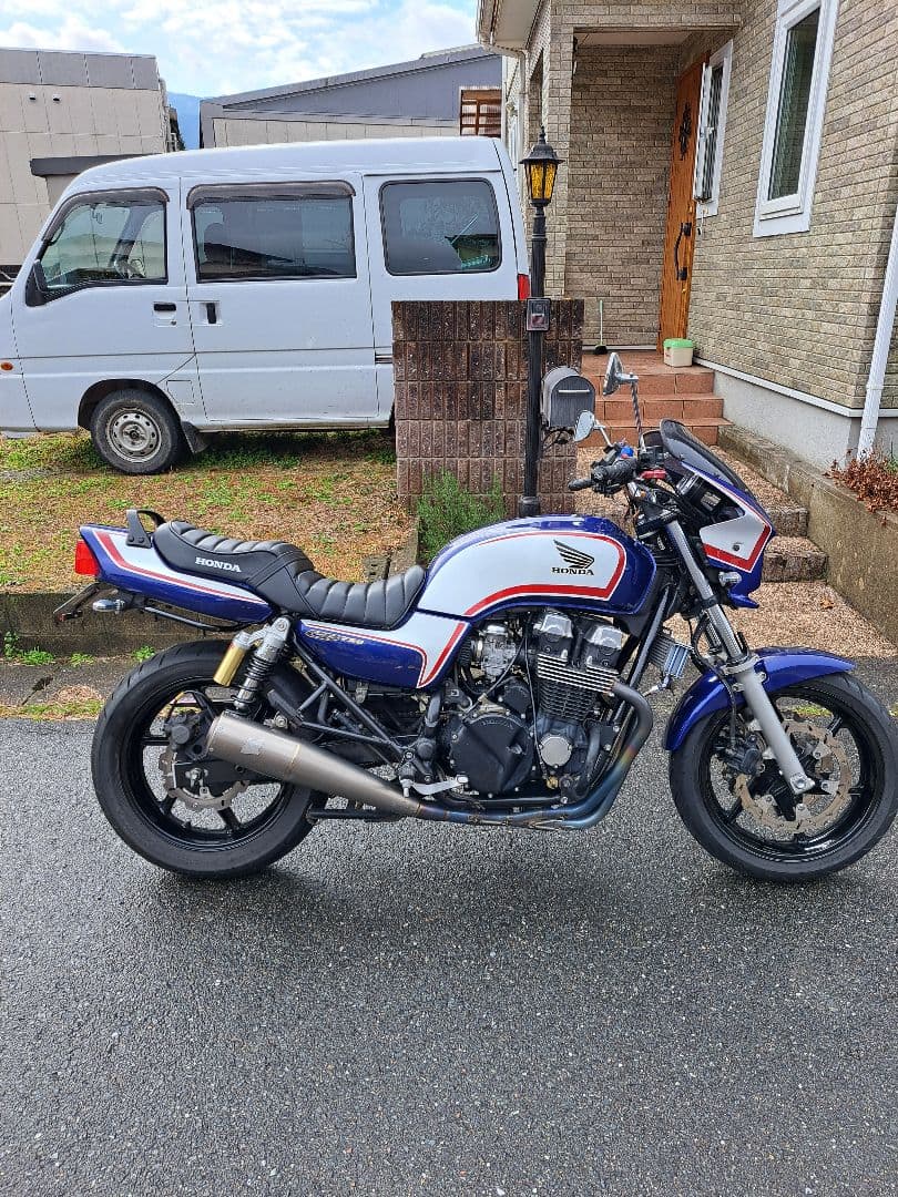 HONDA CB750 RC42 タックロールシート　黒