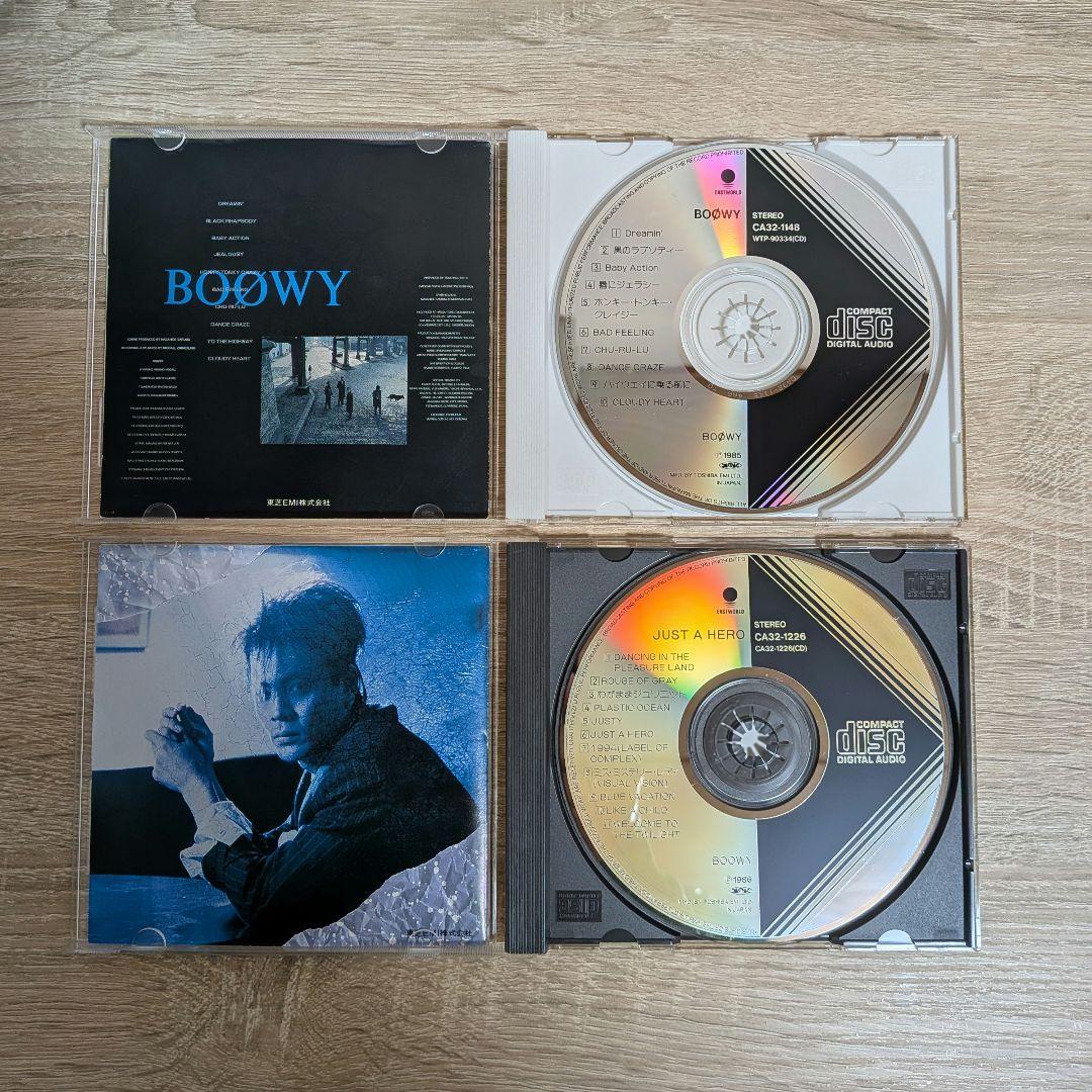 BOØWY 帯付アルバムCD 10枚 + CDV 1枚 セット