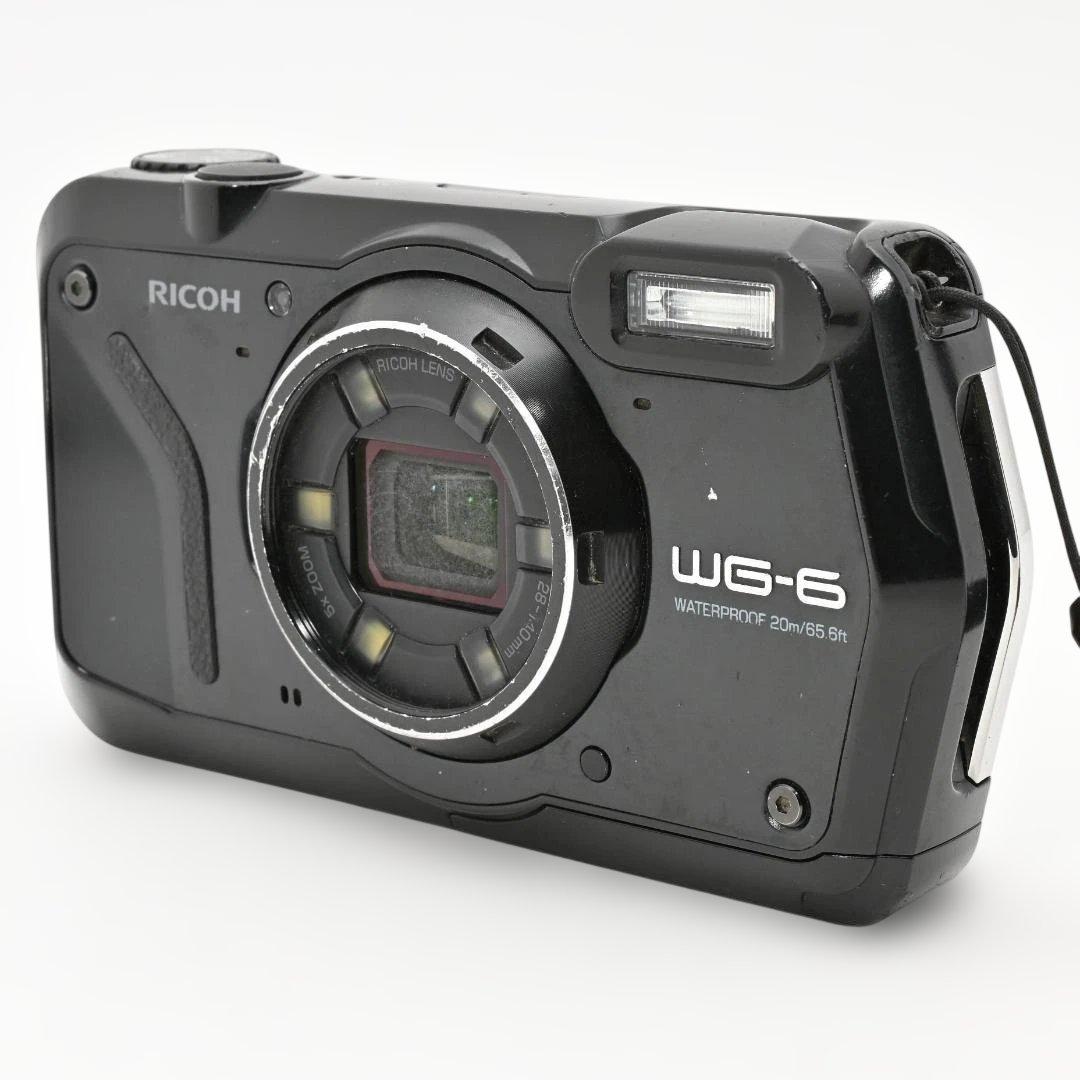 RICOH WG-6 本格防水カメラ 20メートル防水 4K動画対応