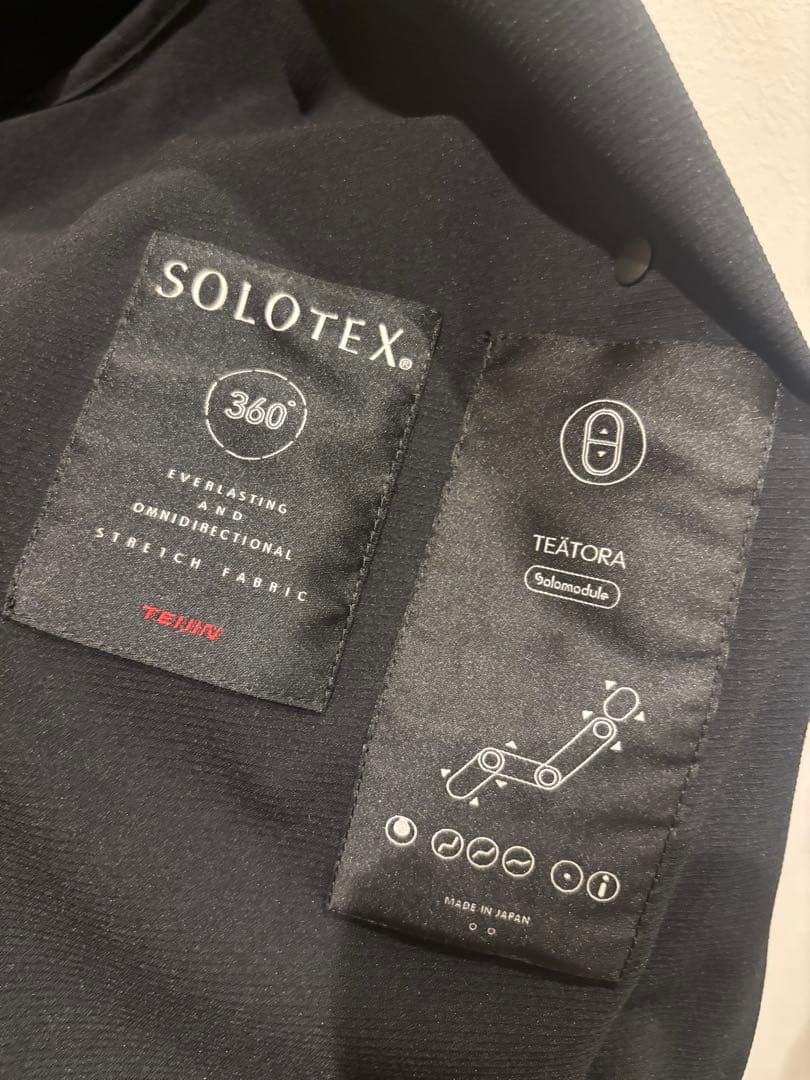 TEATORA ブラック WALLET JKT セットアップ
