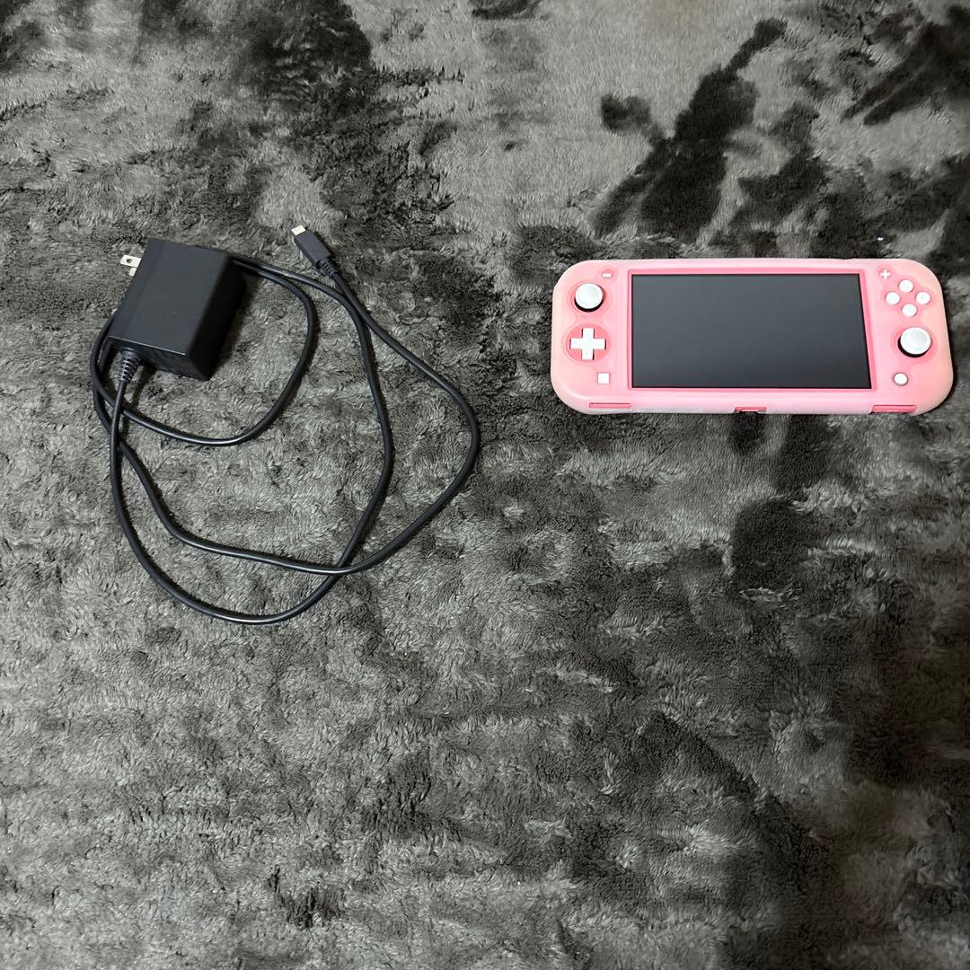 Nintendo Switch Lite ピンク 本体 充電器付き