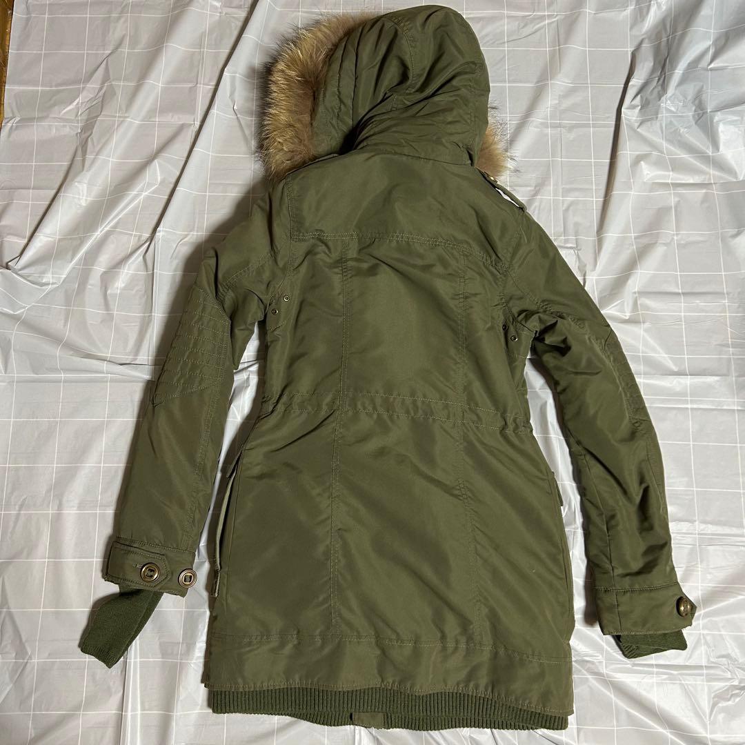 【美品】　SLY ミリタリージャケット ファー付き N3B モッズコート S