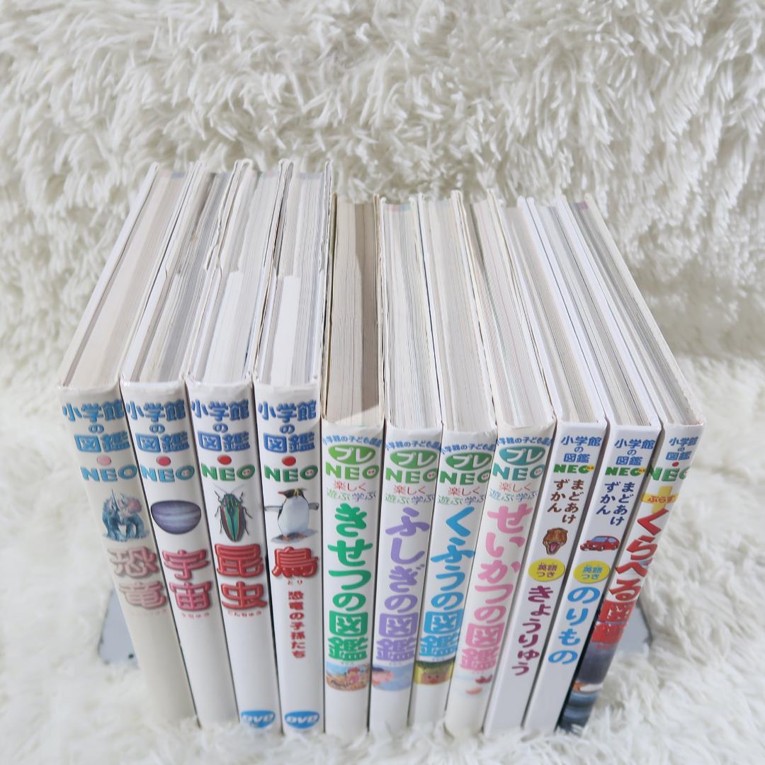 【11冊セット】 小学館の図鑑NEO　プレNEO　まどあけずかん【24時間以内に