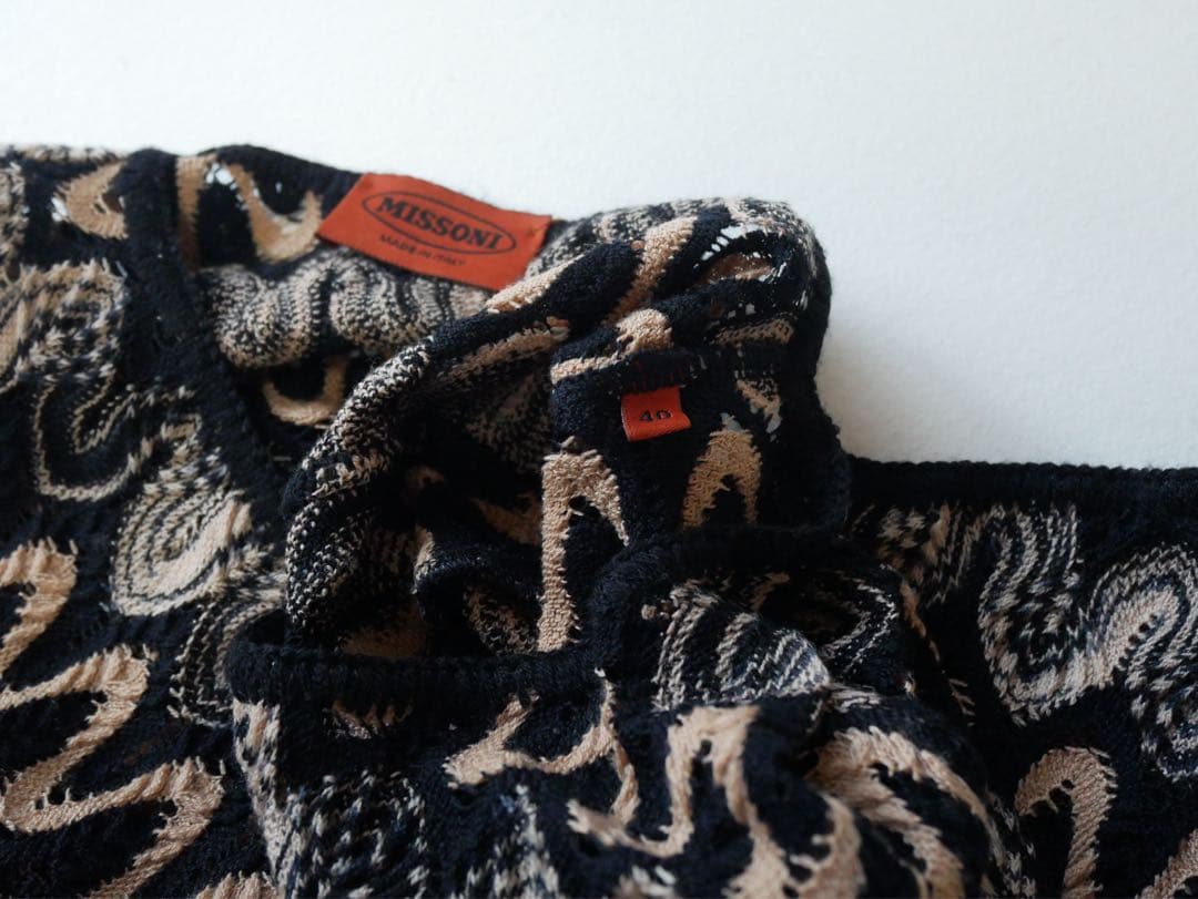 MISSONI ミッソーニ ウールニット ワンピース サイズ40