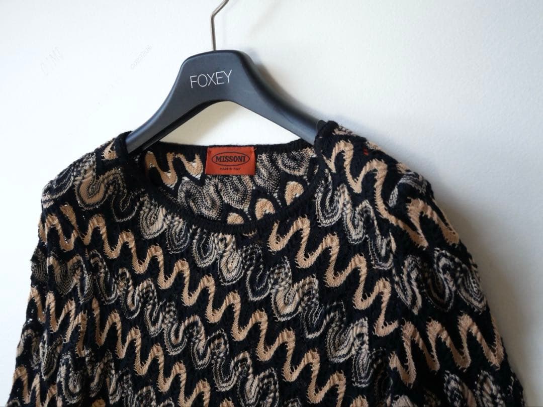 MISSONI ミッソーニ ウールニット ワンピース サイズ40
