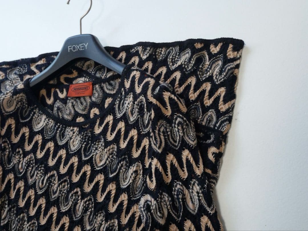 MISSONI ミッソーニ ウールニット ワンピース サイズ40