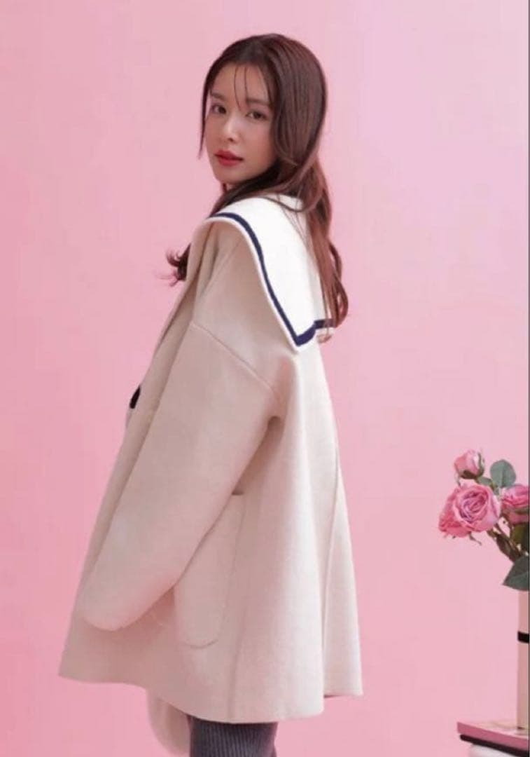 値下げ！美品✨MAISON MARBLE セーラーガウン