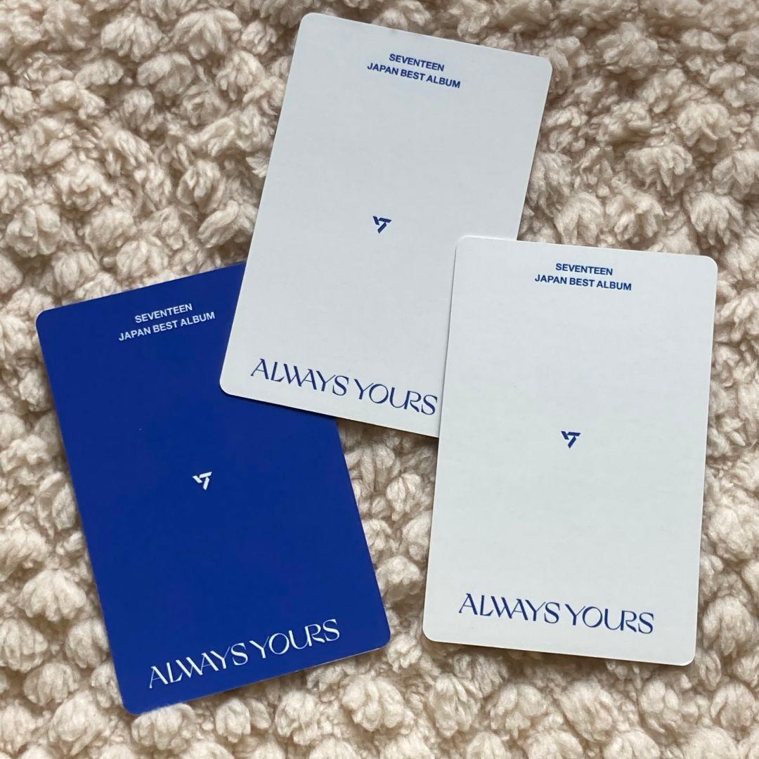 SEVENTEEN ジョンハン always yours トレカ 3枚セット