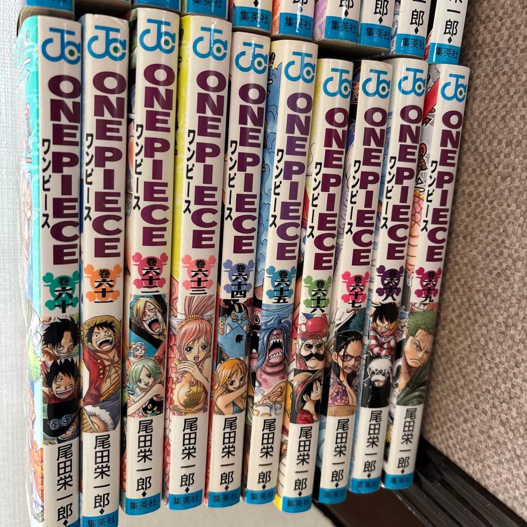 ワンピース漫画67冊➕2冊まとめ売り
