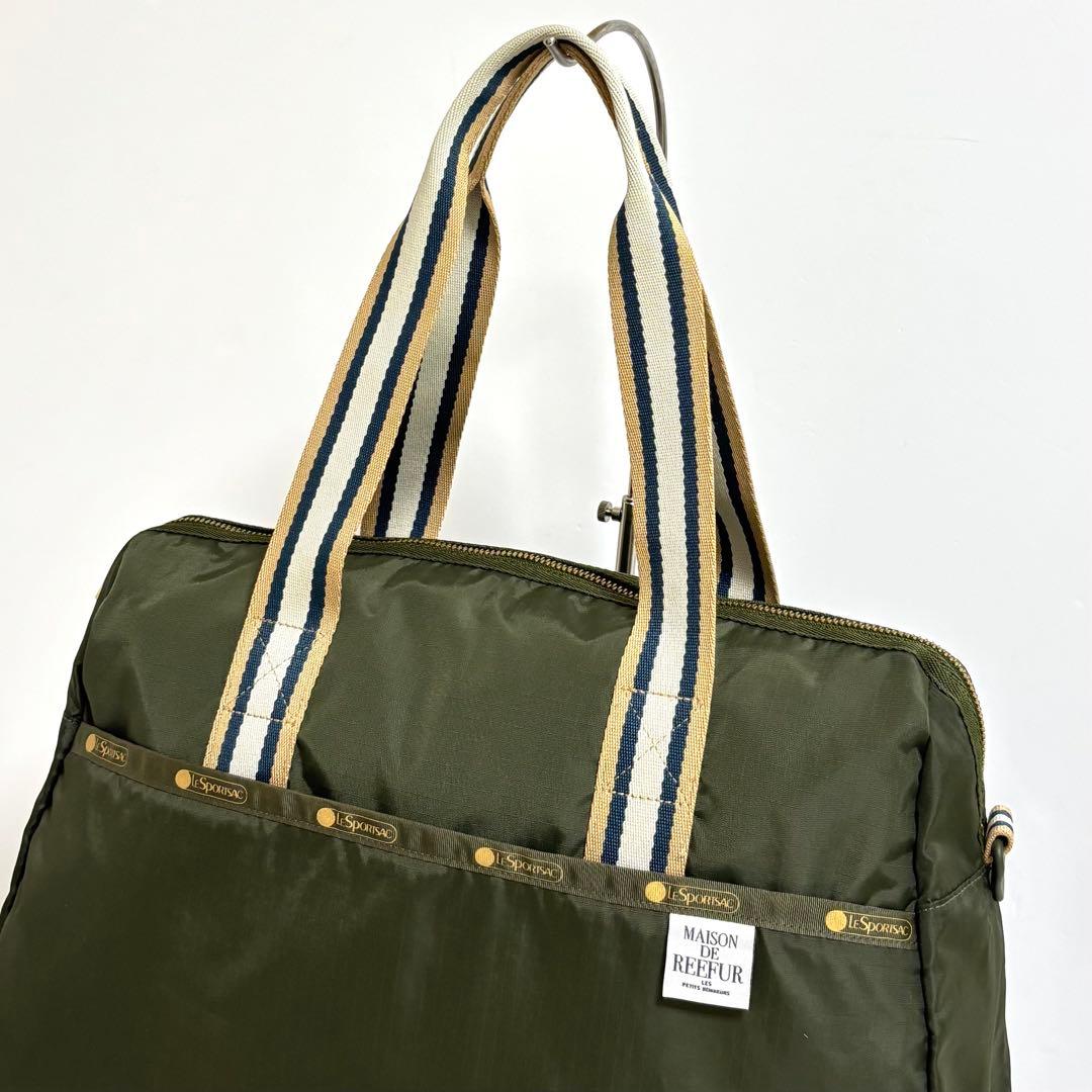【美品】 レスポートサック メゾンドリーファー ボストンバッグ