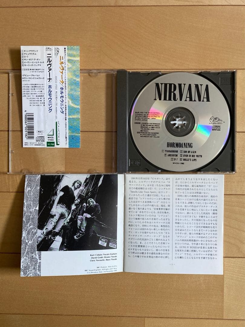NIRVANA HORMOANING ホルモウニング　廃盤
