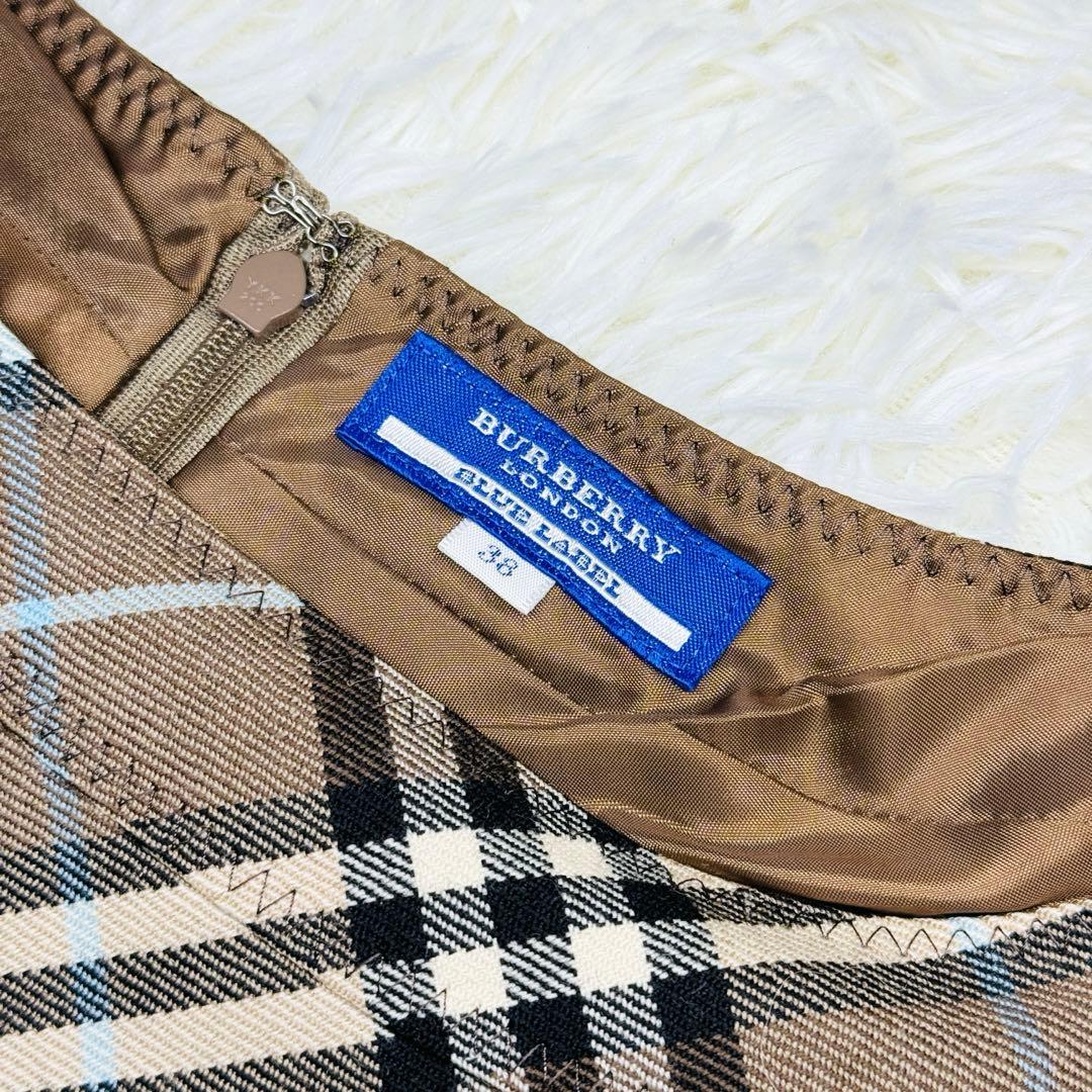 希少 美品 BURBERRY BLUE LABEL ワンピース ノバチェック