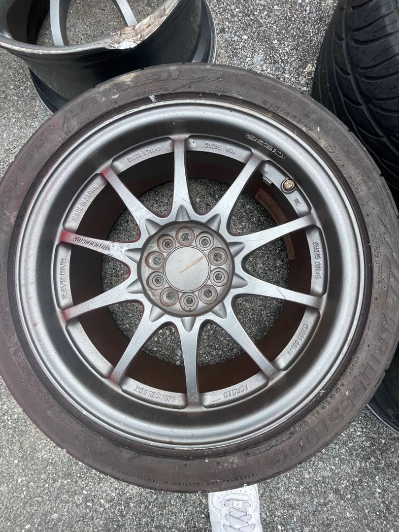 ②Rays ce28 17インチ7.5j +50 4本セット