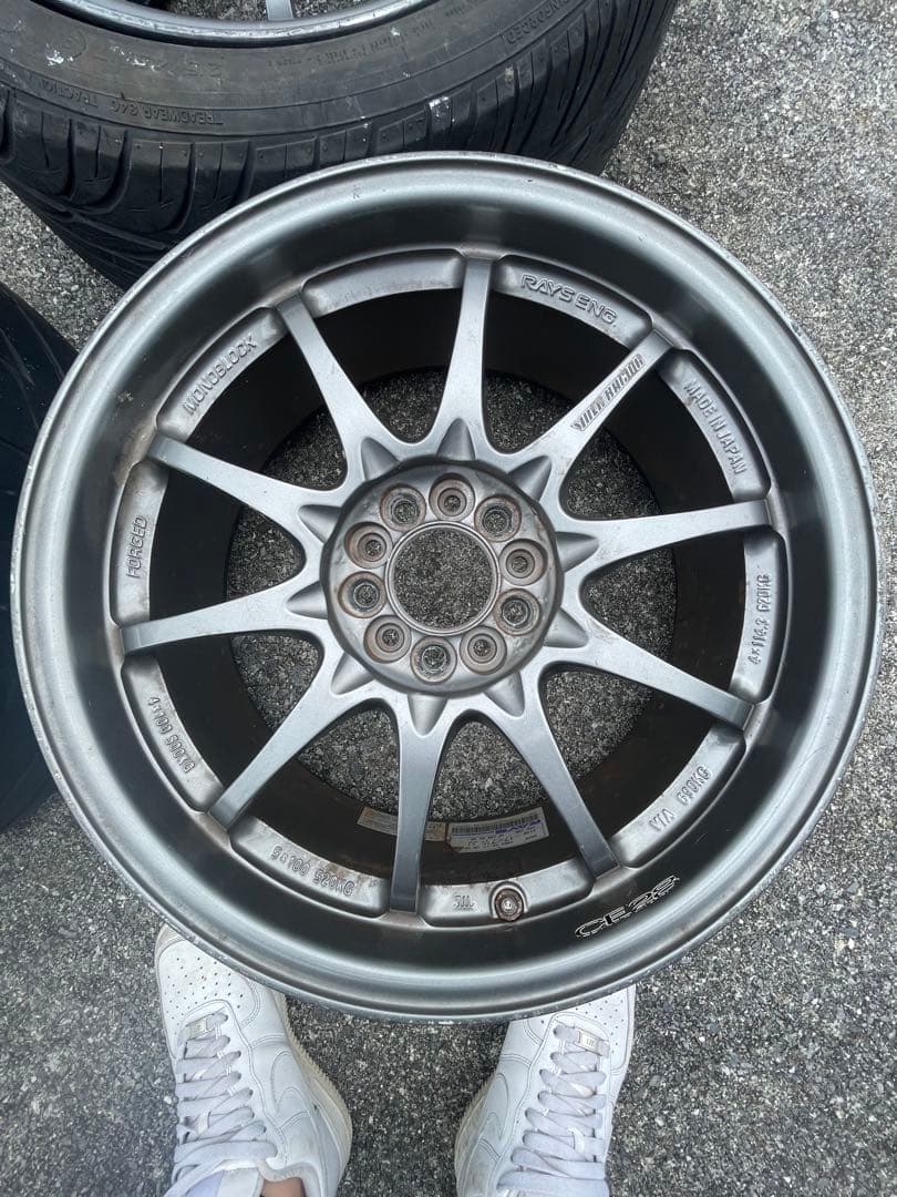 ②Rays ce28 17インチ7.5j +50 4本セット