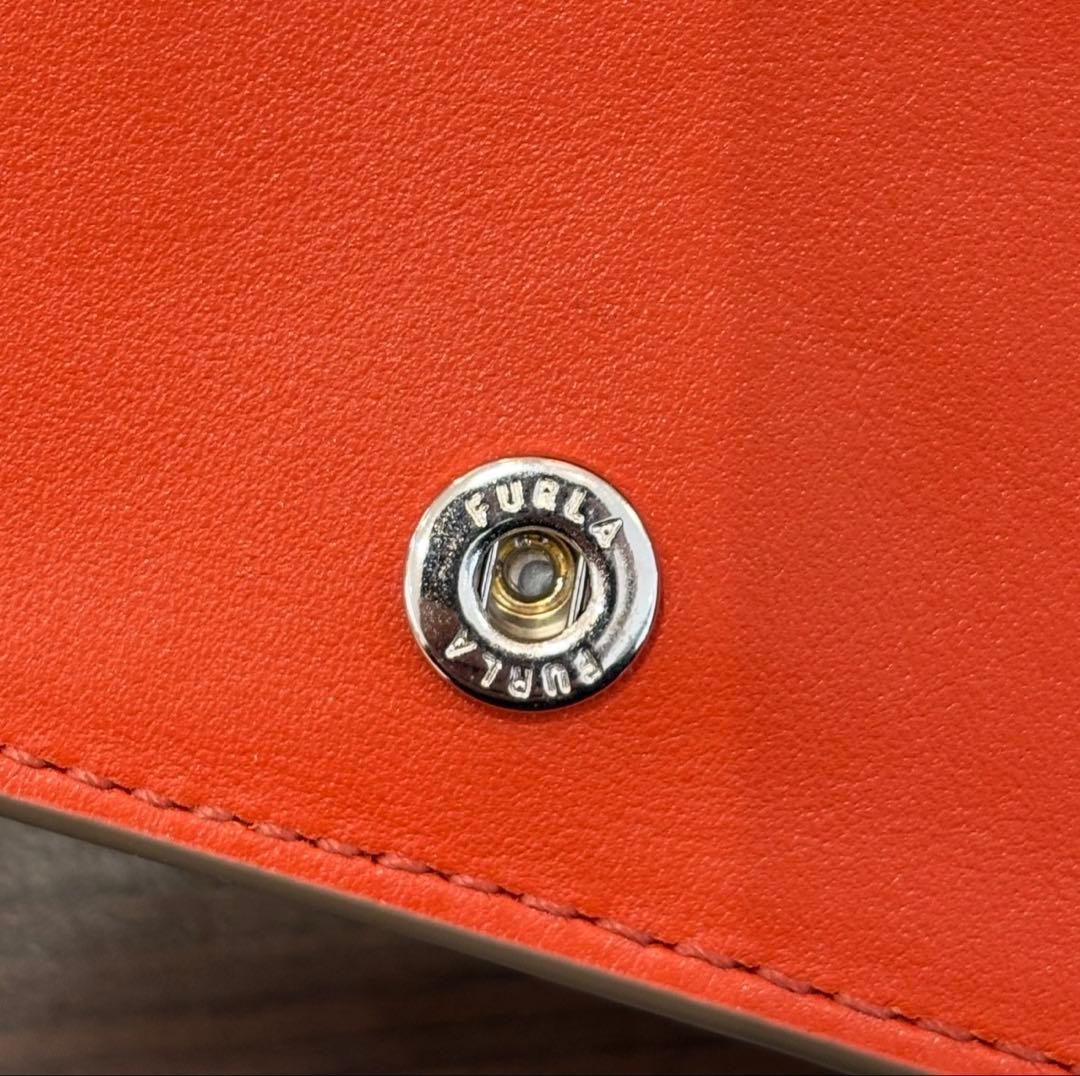 【新品・未使用品】FURLA フルラ 名刺入れ カードケース グレージュ 現行
