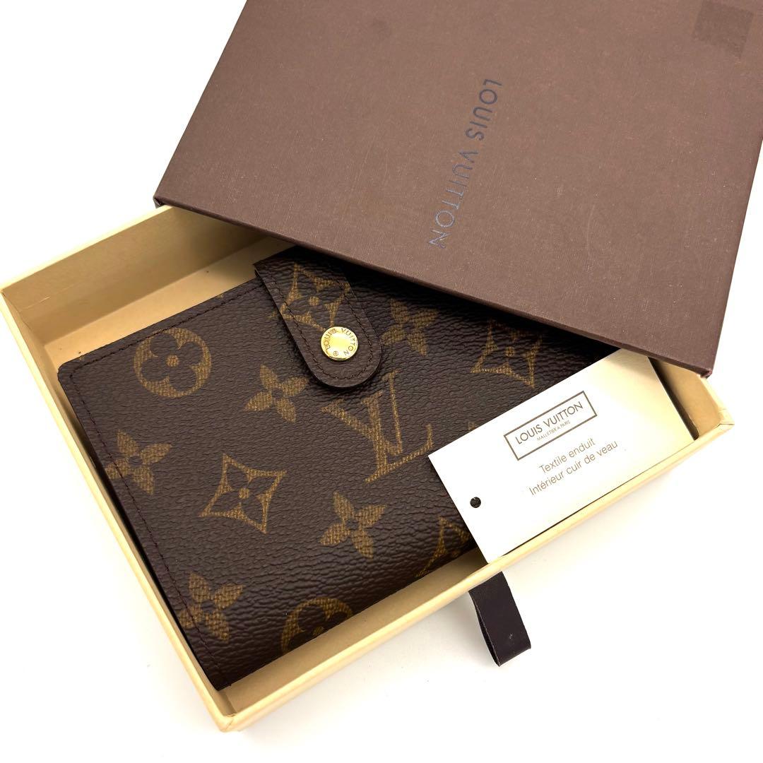 【未使用】ルイヴィトン モノグラム ヴィエノワ モノグラム がま口 財布 箱付き