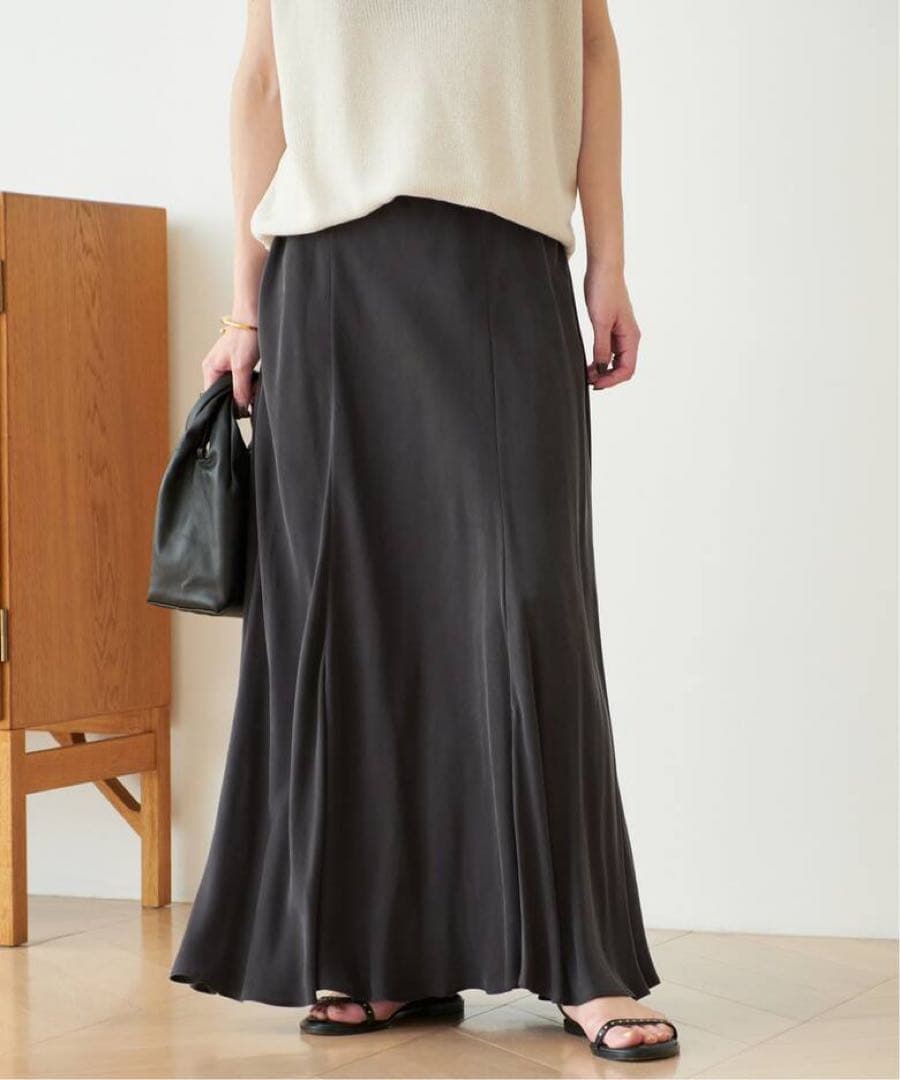 プラージュ　Washable Fibril ロングスカート