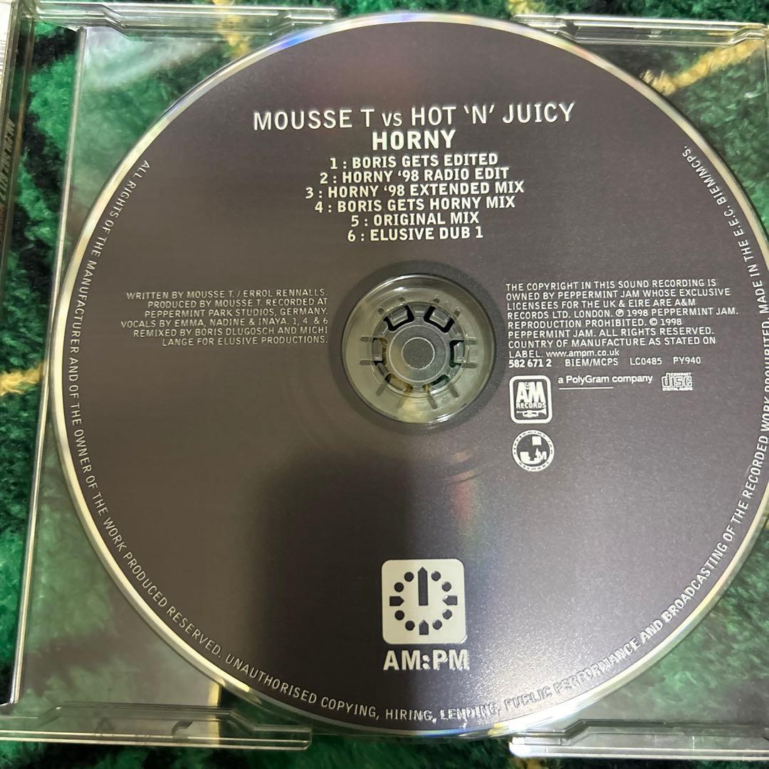 【CD】MOUSSE T vs HOT'N'JUICY/HORNY remix