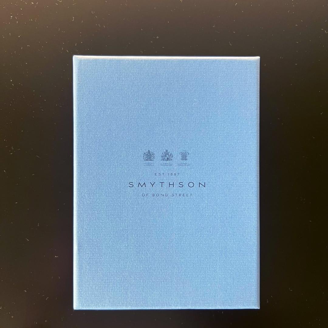 【新品・未使用・箱付き】SMYTHSON 「WANDERLUST」 パナマノート