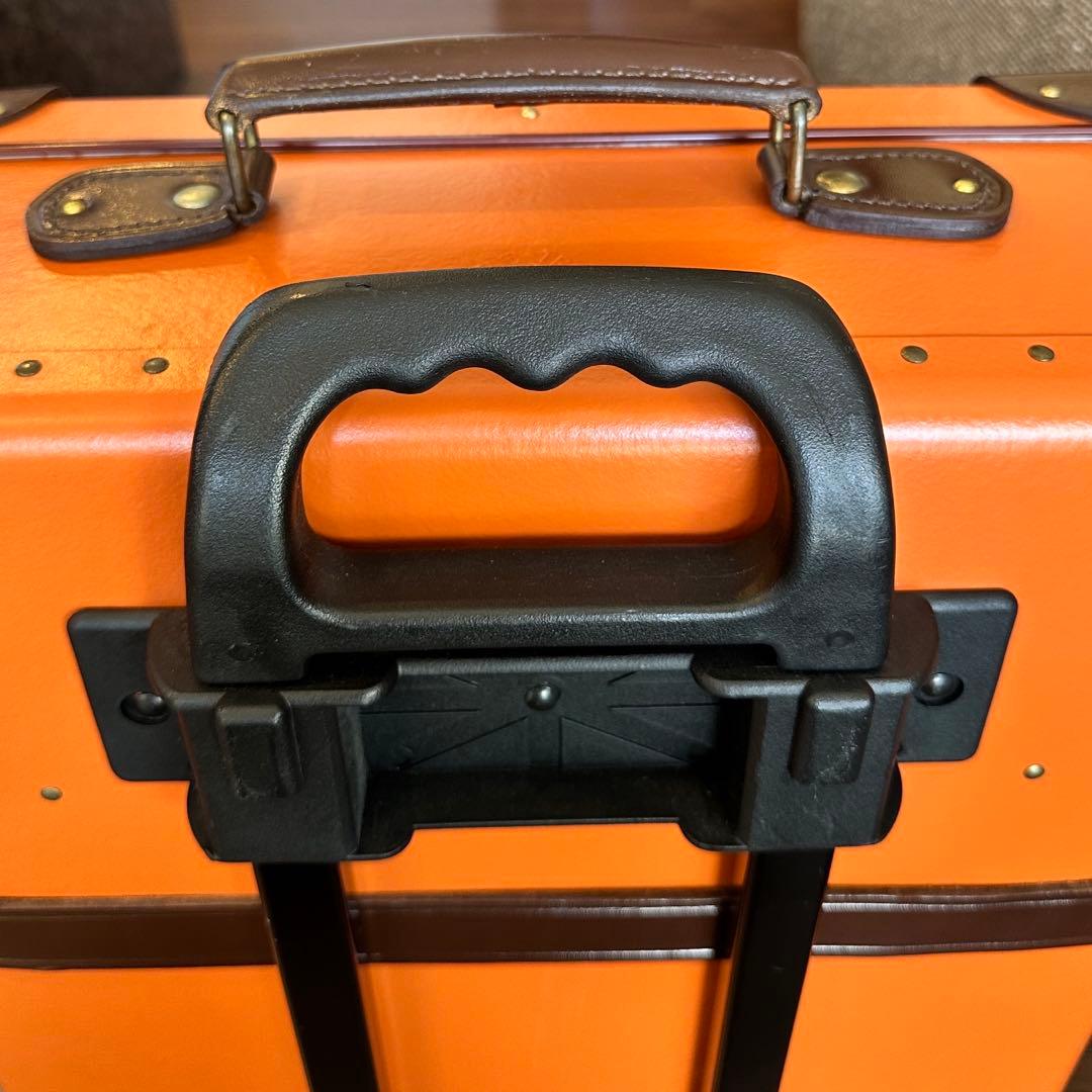 GLOBE TROTTER　グローブトロッター スーツケース 21インチオレンジ