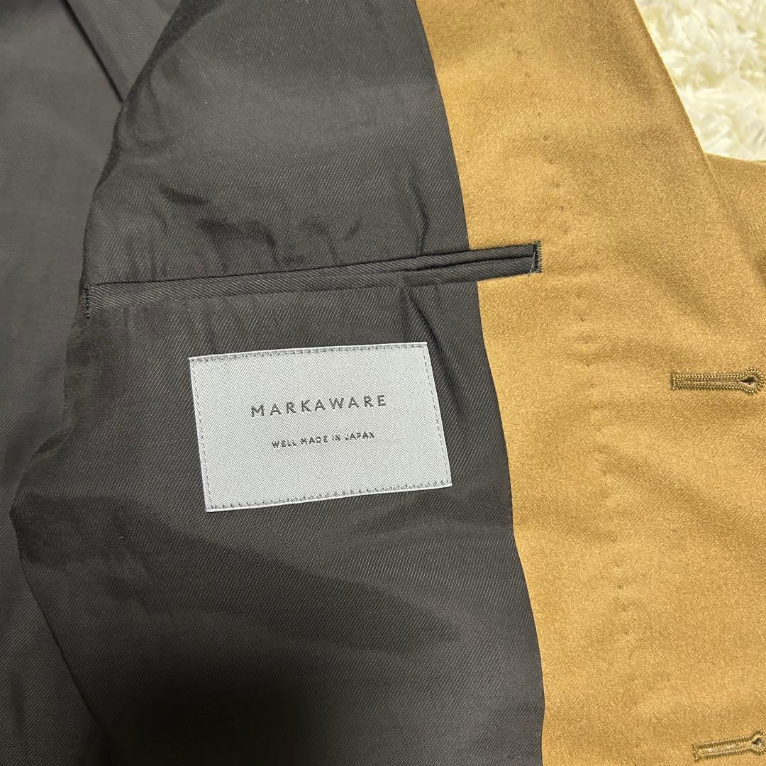 MARKAWARE マーカウェア　テーラードジャケット キャメル　サイズ3