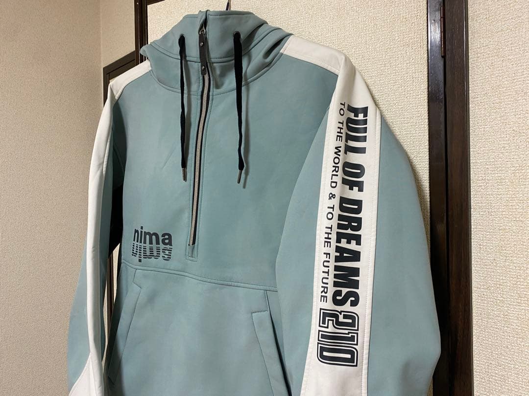 nima フード付きスノーボードウェアLL