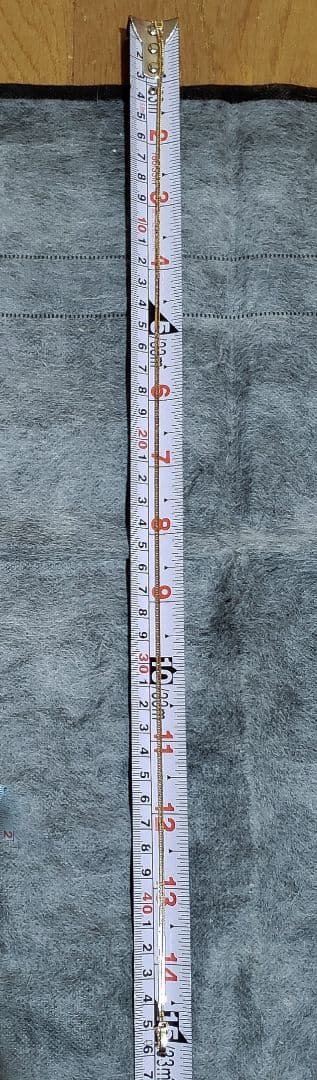 【18金12面トリプル 約7,0g❗】喜平ネックレス46cm✴極美品✴証明書付
