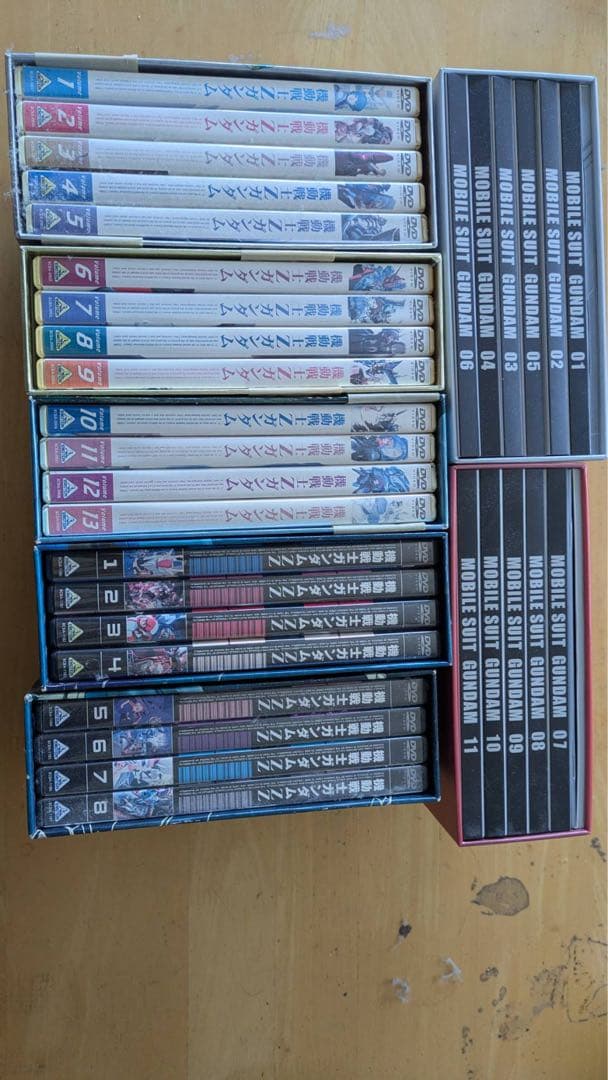ガンダムDVD ZガンダムDVD ZZガンダムDVD 全33巻セット