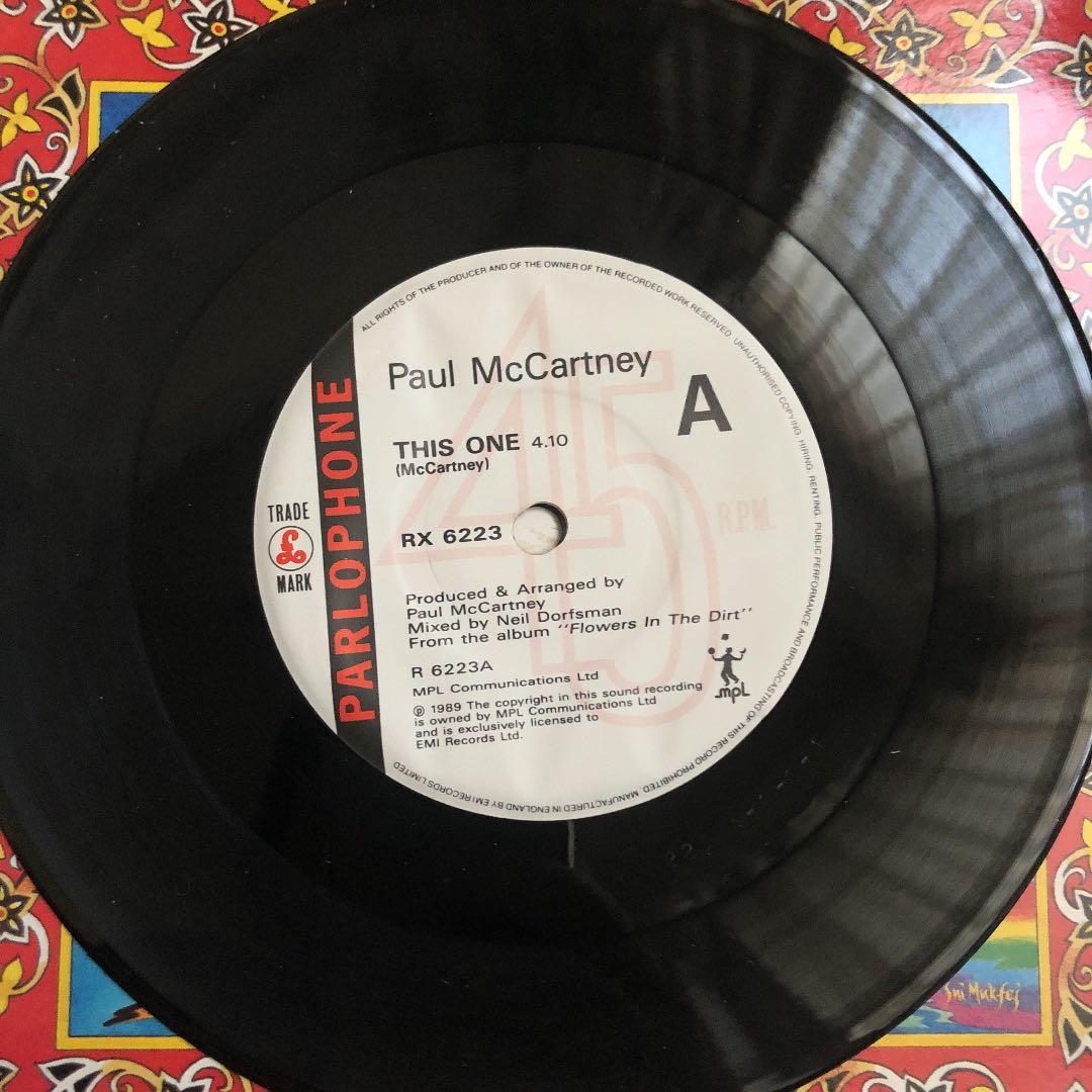 ポールマッカートニー　限定盤　レコード　7インチ　Paul McCartney