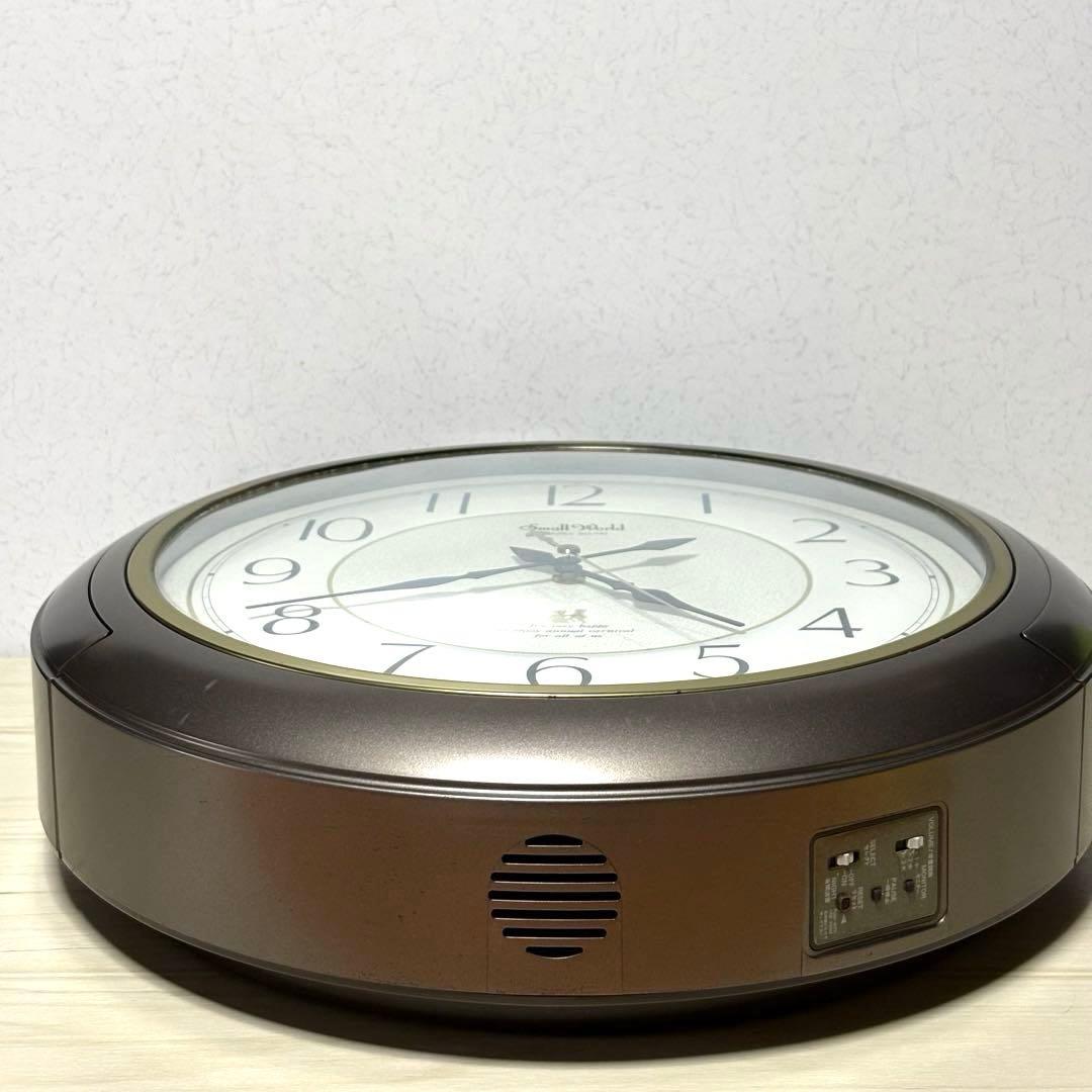 【訳アリ品】リズム時計 スモールワールド 音楽隊 4MH638 からくり時計