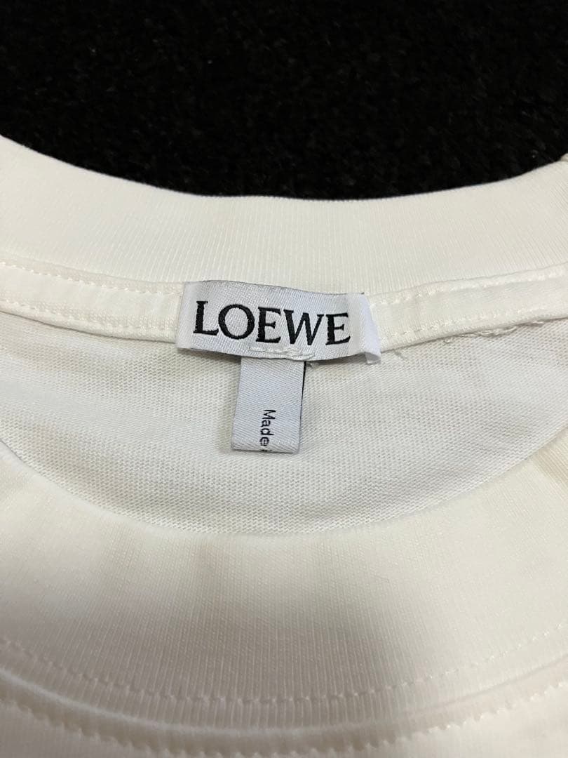 LOEWE ホワイト半袖Ｔシャツ
