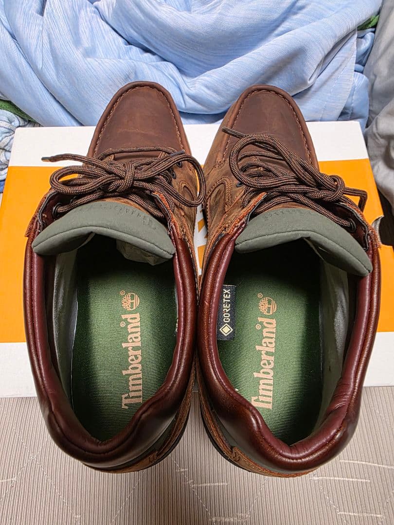 靴 timberland moc toe gtx