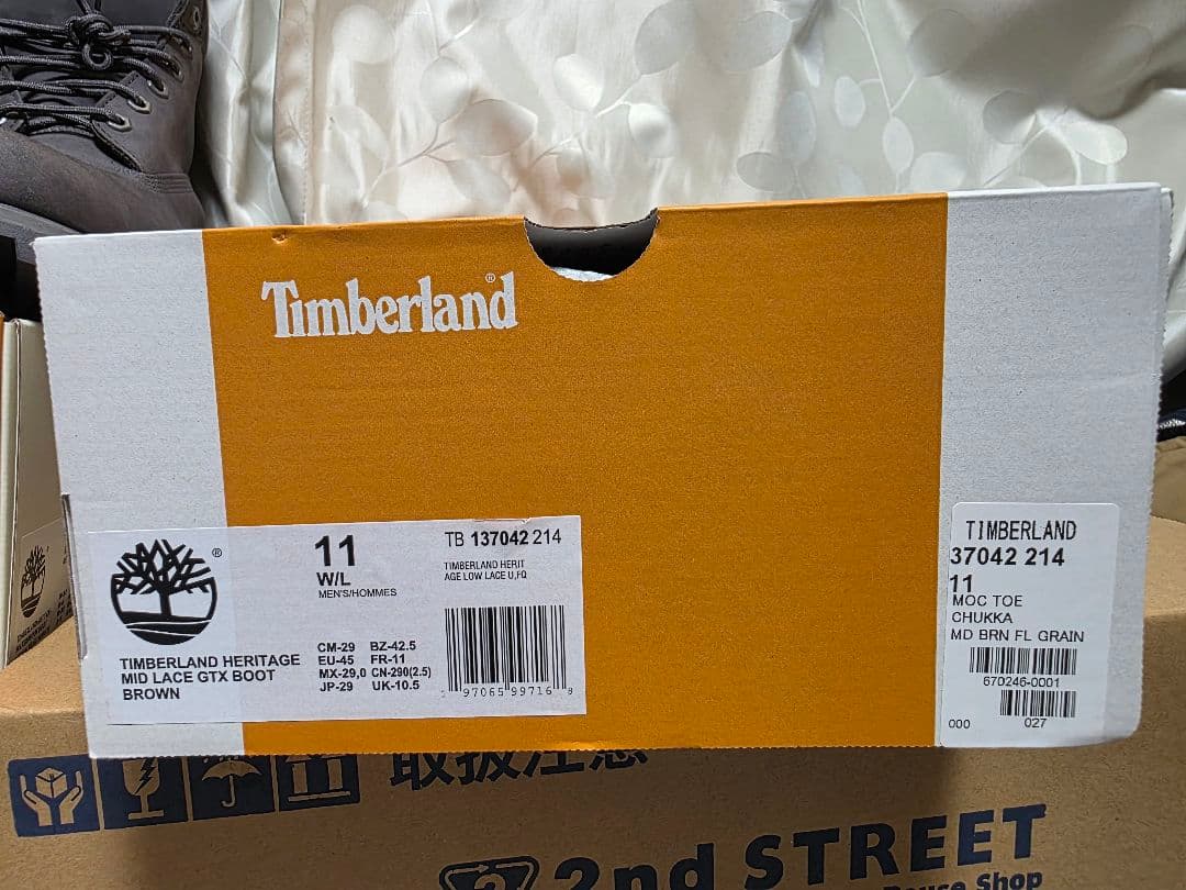 靴 timberland moc toe gtx