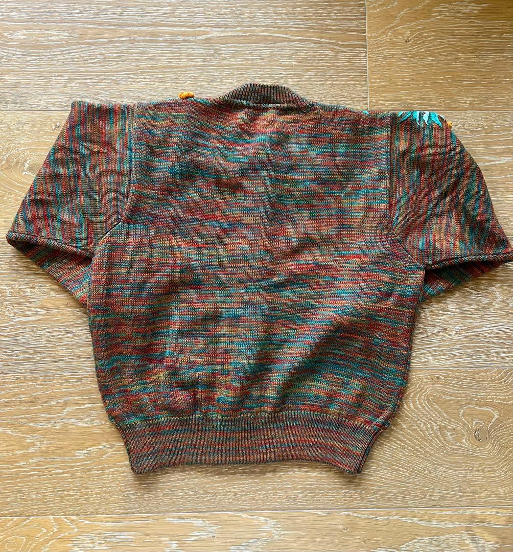 KENZO 刺繍ニットカーディガン