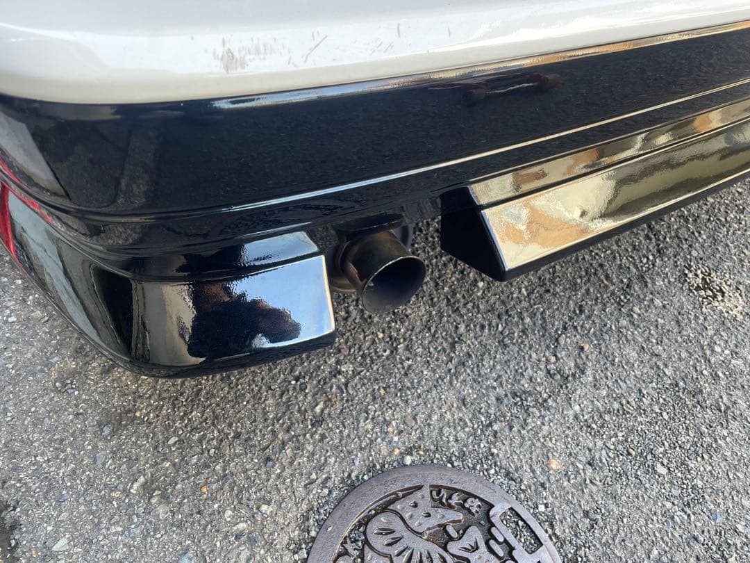AE86 社外デフ下マフラー 砲弾タイプ 当時物 ハチロク 4AG