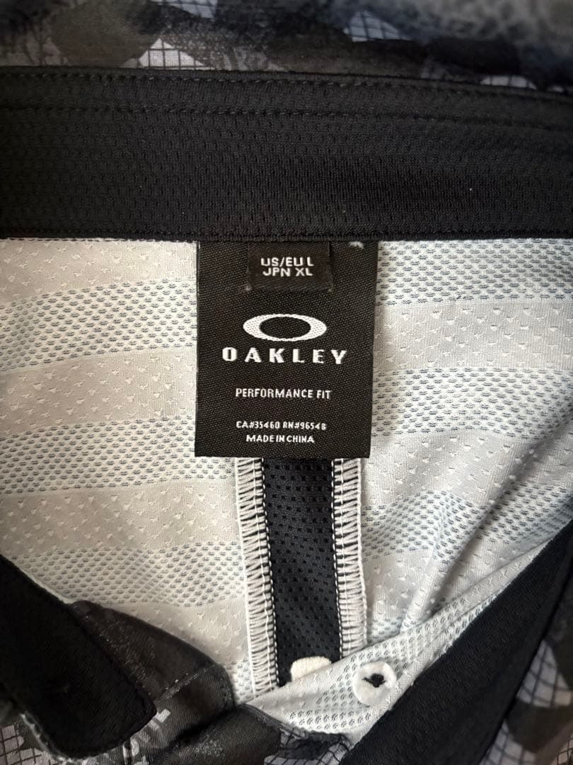 【２点セット】OAKLEY オークリー　ゴルフ　メンズ　シャツ　XL キャップ
