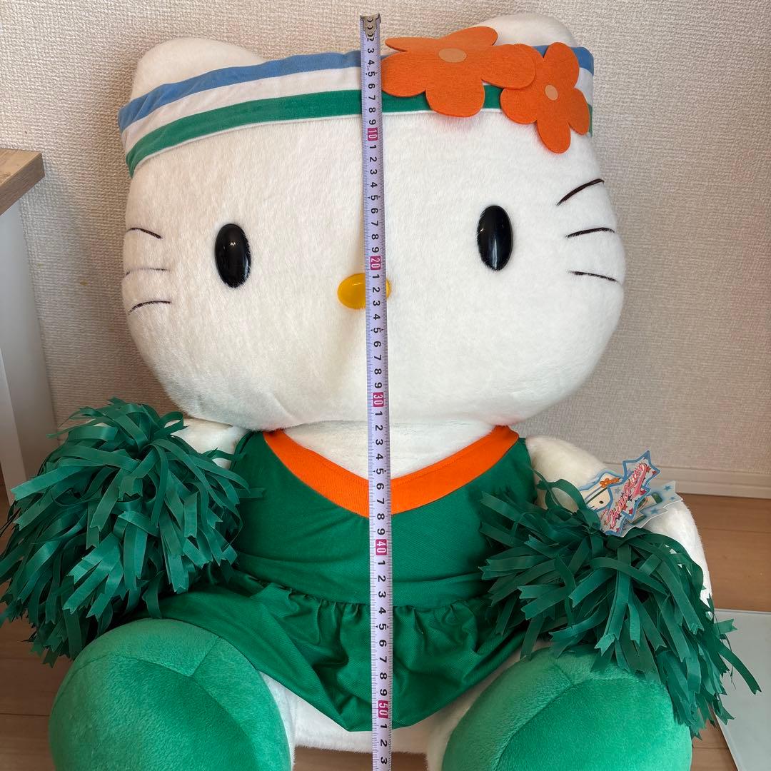 ハローキティ　激レア　チアガール　3L ビックぬいぐるみ　人形　BIGサイズ