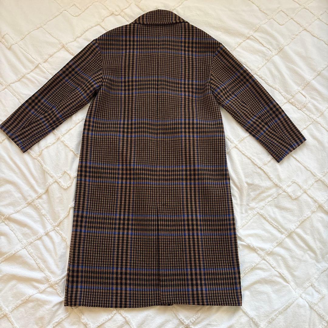 『さくら』 ZARA オーバーサイズ　チェックコート　新品