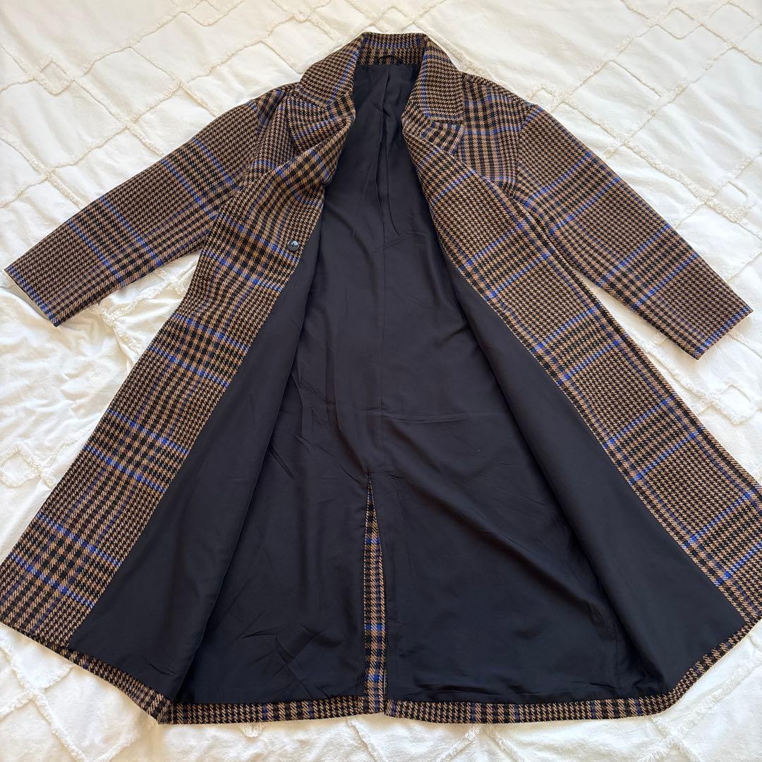 『さくら』 ZARA オーバーサイズ　チェックコート　新品